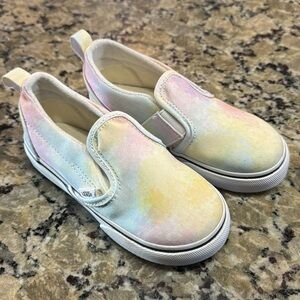 Toddler slip on Vans shoes
